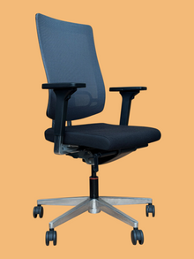 Refurbished Sedus Black Dot Net Chair – Black & Polished image 6