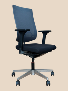 Refurbished Sedus Black Dot Net Chair – Black & Polished image 6