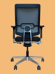 Refurbished Sedus Black Dot Net Chair – Black & Polished image 5