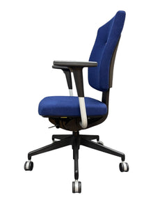 Refurbished Senator Sprint Ergonomic Task Chair – Blue image 8