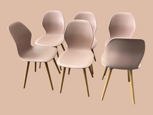 Refurbished Sedus se:spot Dining Chairs – Pale Pink, Set of 6 image 7