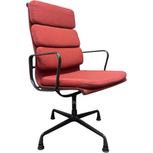 Refurbished Vitra Charles Eames Chair – Soft Padded Red Fabric (RRP £5,749) image 5
