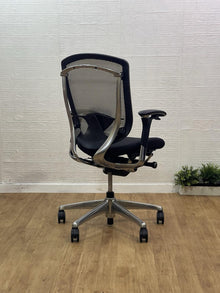 Refurbished Okamura Contessa Chair – Polished Frame, Fully Adjustable