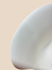White Meeting Table with 6 Fritz Hansen NAP Stacking Chairs – Cream image 9