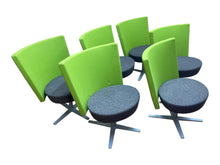Refurbished Materia Centrum Medio Swivel Lounge Chair – Green image 4