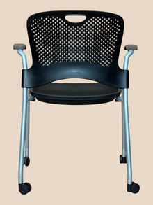 Refurbished Herman Miller Caper Mobile Chair Black image 3