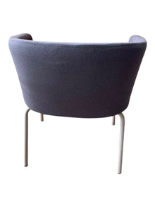 Connection Lounge Set – 2 Grey Tub Chairs & White Coffee Table image 5