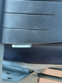 Refurbished Senator Freeflex Task Chair – Black Fabric, Grey Frame image 7