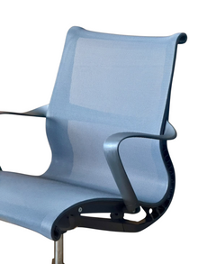 Refurbished Herman Miller Setu Mesh Chair – Graphite, Black Base image 7