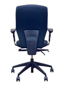 Refurbished Fully Adjustable Ergonomic Office Chair – Navy image 3