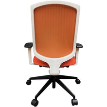 Senator Clipper Ergonomic Office Chairs - White /Orange - UK Delivery image 3