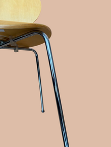 Refurbished Broadstock Wooden Dining Stacking Chair image 6