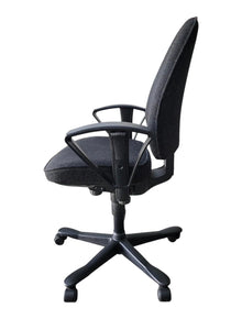 Refurbished Kinnarps High-Back Task Chair – Black image 2