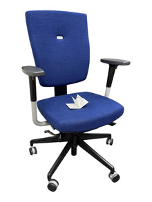 Refurbished Senator Sprint Ergonomic Task Chair – Blue image 10