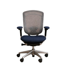 Refurbished Okamura Contessa Ergonomic Office Chair | Blue Fabric | Premium Office Seating UK image 6