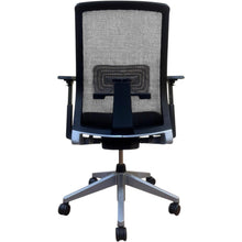 Refurbished Haworth Very Task Chair – Fully Adjustable, Black & Silver image 3