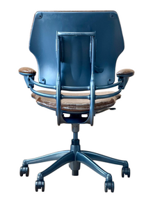 Refurbished Humanscale Freedom Chair – Brown Faux Leather, Made to Order image 7