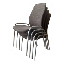 Refurbished Kinnarps Meeting & Conference Chair, stacking chairs image 2