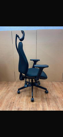 Refurbished ergonomic black chairs dse task chair image 5
