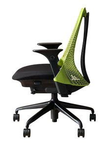 Herman Miller Sayl Chair - Green/Black image 2