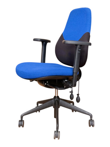 Refurbished Orangebox Flo Chair – Blue with Dual Lumbar Support image 8