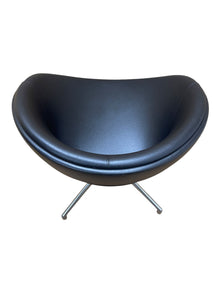 Boss Design Happy Black leather Swivel Chair image 8