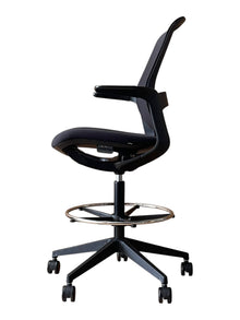 Refurbished Sidiz T25 Draughtsman Chair – Black Mesh image 9