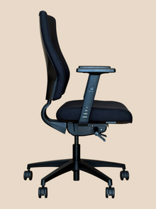 Refurbished Connection Black Adjustable Task Chair image 3