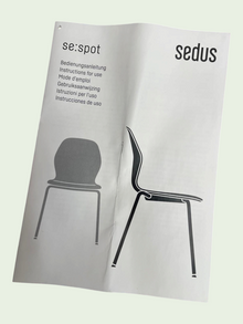 Refurbished Sedus se:spot Dining Chairs – Pale Blue, Set of 6 image 8