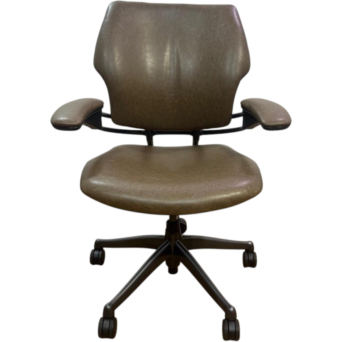 Refurbished Humanscale Freedom Chair – Brown Smokey Finish