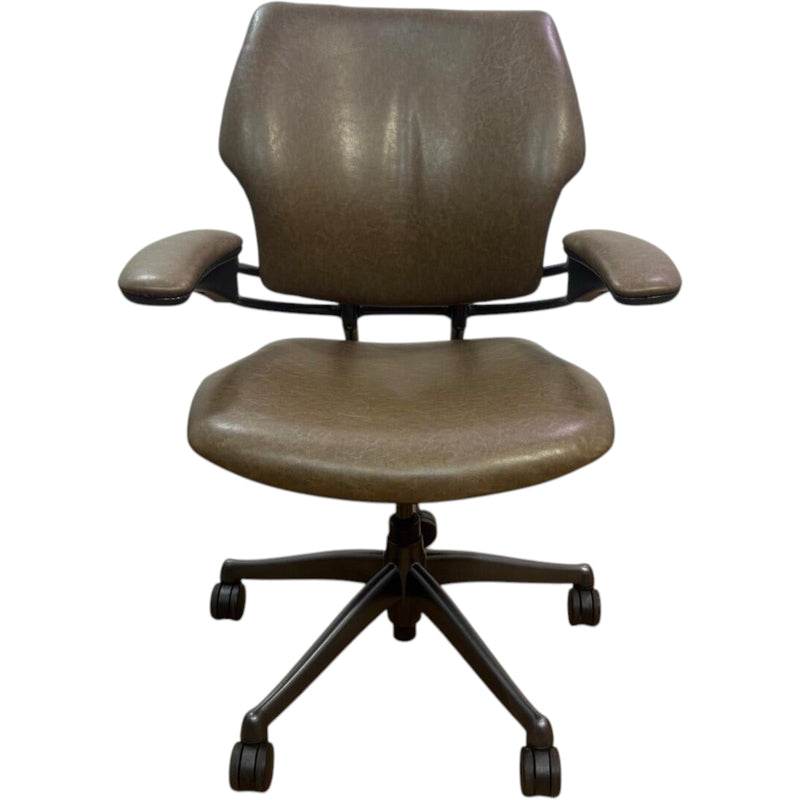 Refurbished Humanscale Freedom Chair – Brown Smokey Finish