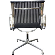 Refurbished ICF Charles Eames Black Mesh Swivel Chair – Ergonomic Office image 6