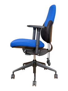 Refurbished Orangebox Flo Chair – Blue with Dual Lumbar Support image 7