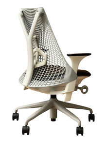 Herman Miller Sayl Chair - Black Leather seat image 3