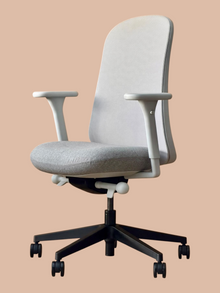 Refurbished Herman Miller Lino Office Chair – Mineral/Fog Grey image 4