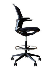 Refurbished Sidiz T25 Draughtsman Chair – Black Mesh image 4