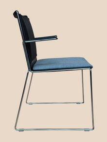 Refurbished Wilkhahn Aline Grey Mesh Meeting Chair image 3