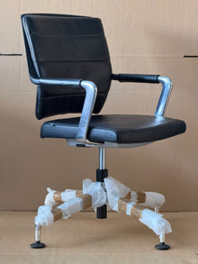 Sedus Conference Chairs – Black Leather, Set of 2, New image 1