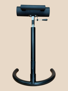 Refurbished Kango Height-Adjustable Stand-Up Stool – Black image 2
