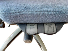 Refurbished RH Logic 400 Ergonomic Chair with Headrest – Blue image 4
