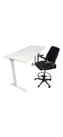 Grade A Refurbished Steelcase Gesture Draughtsman Chair – Black image 2