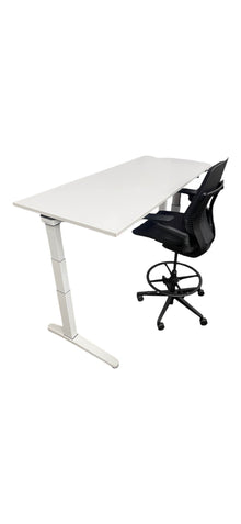 Grade A Refurbished Steelcase Gesture Draughtsman Chair – Black image 3