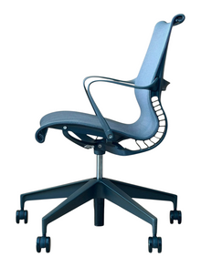 Refurbished Herman Miller Setu Mesh Chair – Graphite, Black Base image 5