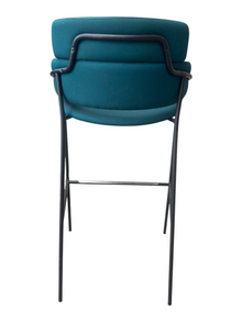 Refurbished Arrmet Strike Bar Stool in Teal image 5