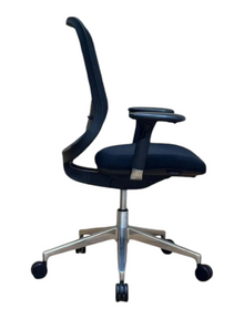 Refurbished Orangebox Do Mesh Task Chair – Black, Chrome Base, 3D Arms image 3