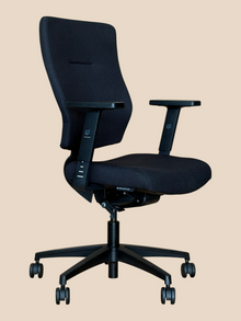 Refurbished Connection Black Adjustable Task Chair image 2
