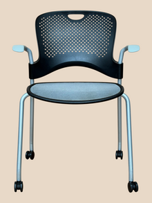 Refurbished Herman Miller Caper Mobile Chair Grey image 5