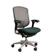 Refurbished Okamura Contessa Ergonomic Office Chair | Green Fabric | Premium Office Seating UK image 6