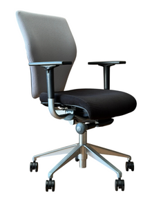 Refurbished Orangebox X10 Task Chair – Grey and Black image 2