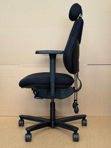 Refurbished Orangebox Flo Chair with Headrest – Black image 3